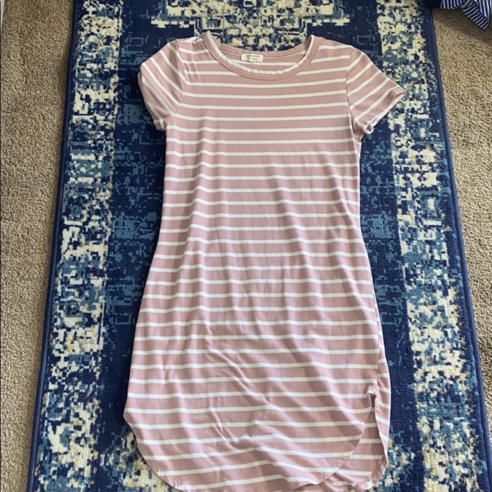 Heart & Hips Striped Bodycon Dress